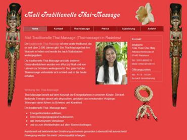 Traditionelle Thai Massage Radebeul Dresden